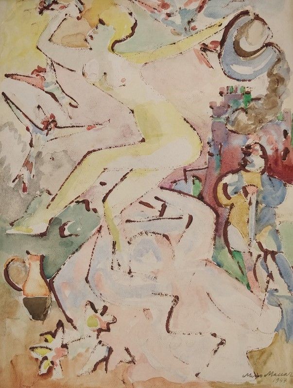 Mino Maccari - La Giocoliera