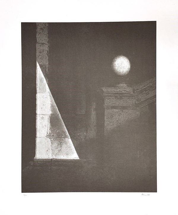 Adalberto Mecarelli : Without title  - Lithography - Auction  modern and contemporary art - Galleria Pananti Casa d'Aste
