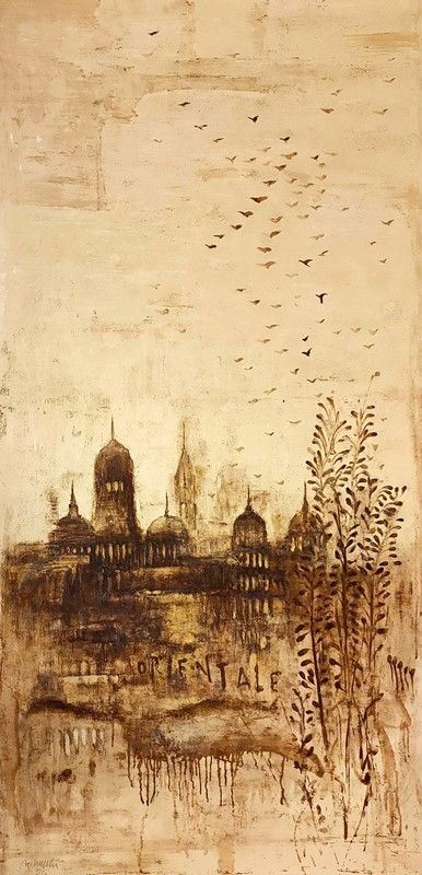 Piero Pizzi Cannella : Orientale  - Serigrafia - Asta ARTE MODERNA E CONTEMPORANEA - Galleria Pananti Casa d'Aste