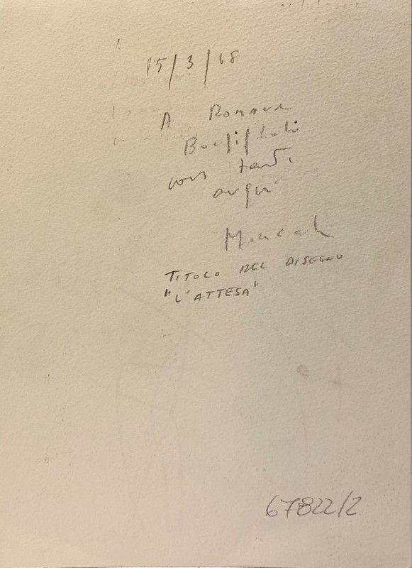 Ignazio Moncada - Coppia di Disegni