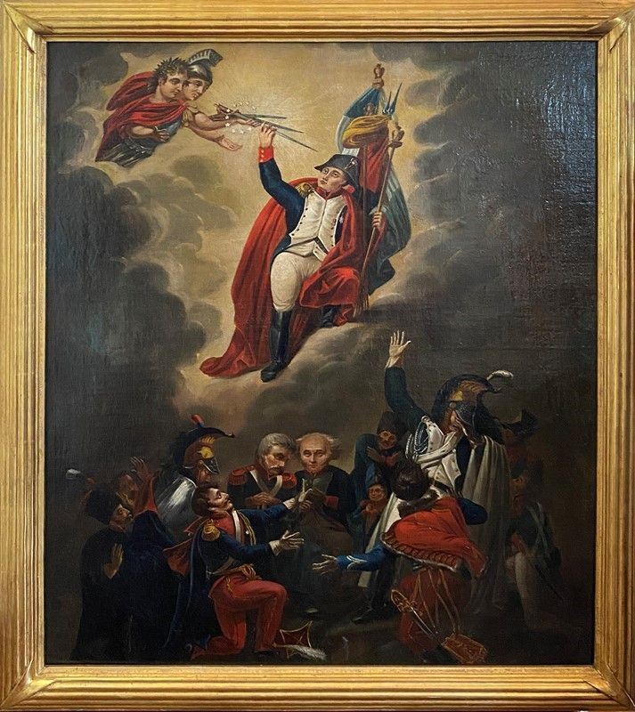 Anonimo, XIX Sec. - Glorificazione di Napoleone