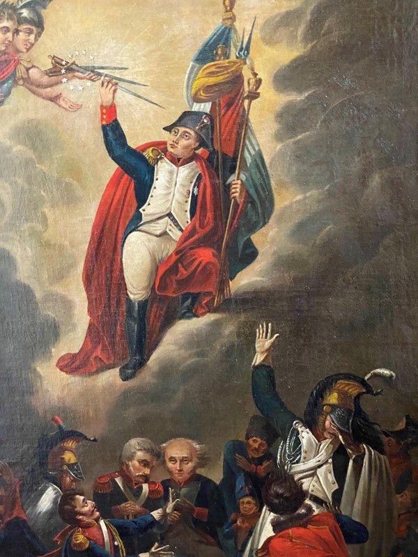 Anonimo, XIX Sec. - Glorificazione di Napoleone