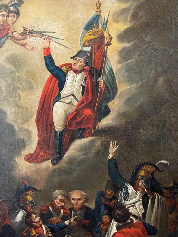 Anonimo, XIX Sec. - Glorificazione di Napoleone