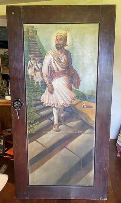 Porta Dipinta con Indiano del Sasanjir