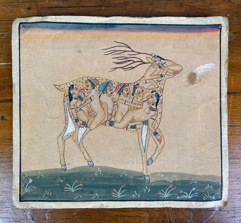 Cervo Composto da Figure del Kamasutra