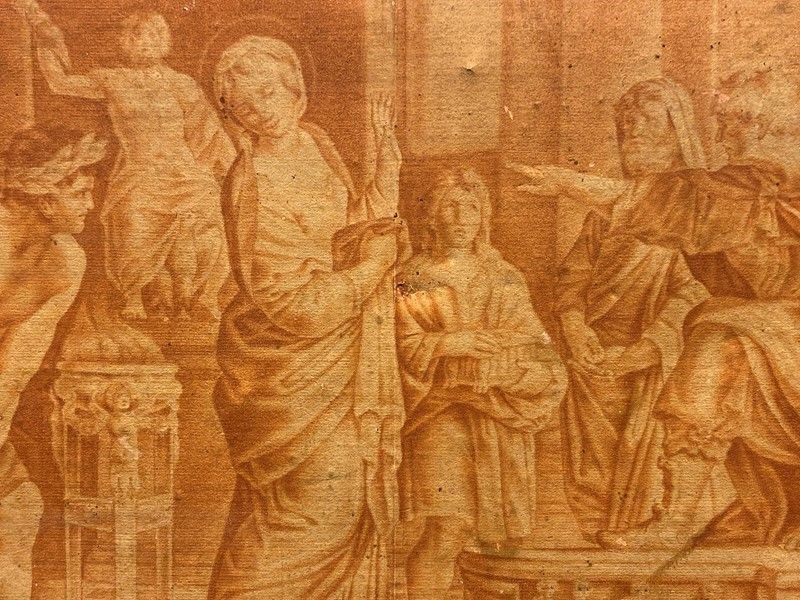 Scuola Italia Settentrionale, XVIII Sec. - La Condanna di Santa Dorotea