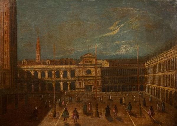 Anonimo, XVIII - XIX sec. - Veduta di piazza San Marco a Venezia