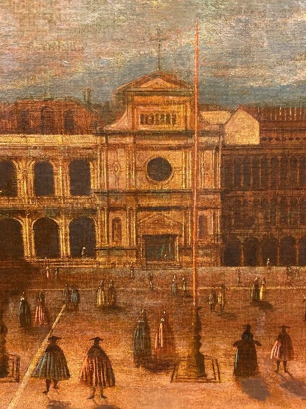 Anonimo, XVIII - XIX Sec. - Veduta di Piazza San Marco a Venezia