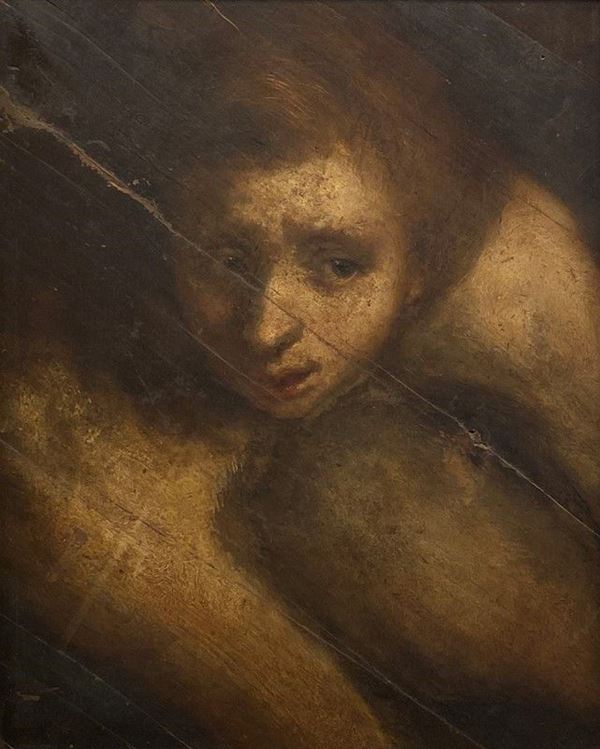 Scuola Italia Centrale, XVII sec. - Face of a young man