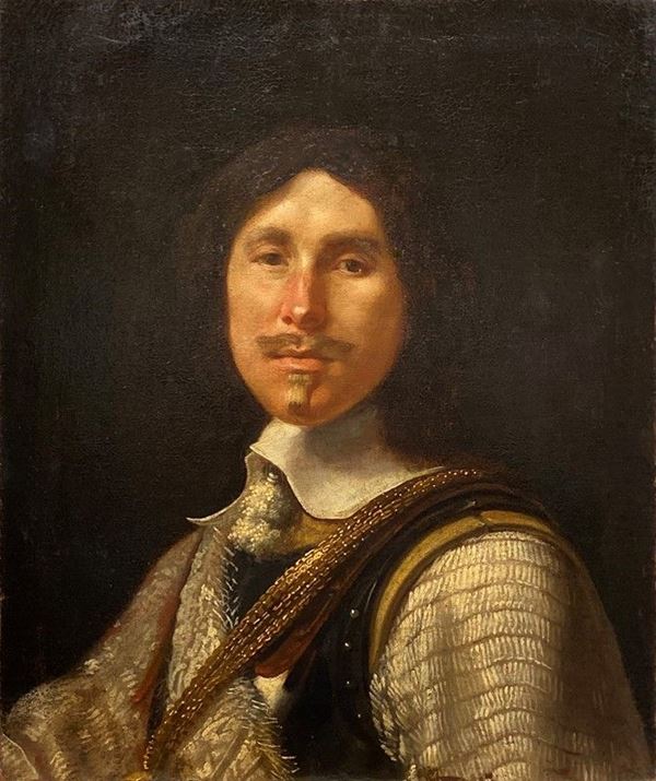 Scuola Fiamminga, XVII sec. - Ritratto maschile