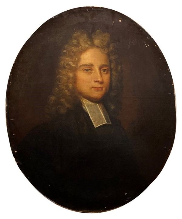 Scuola Italia Settentrionale, XVIII sec. - Portrait of a prelate