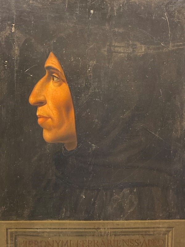 Anonimo, Inizi XIX Sec. - Ritratto di Savonarola (da Frà Bartolomeo)