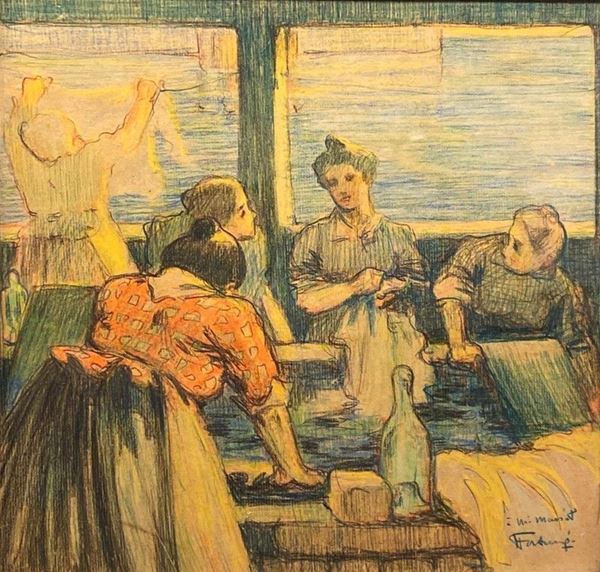 Carlo Mariano Fortuny - Lavandaie