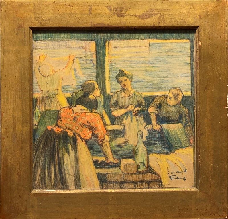 Carlo Mariano Fortuny - Lavandaie