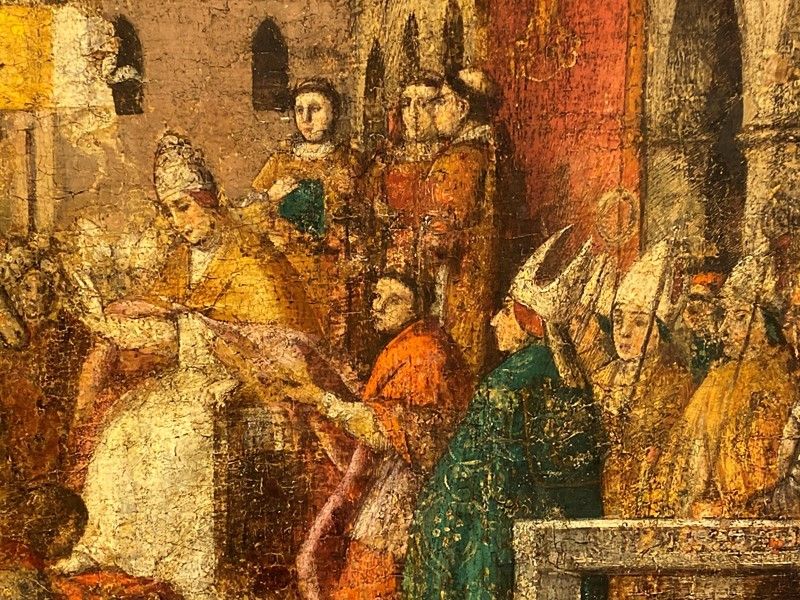 Anonimo, XIX Sec. - L'incontro Col Papa