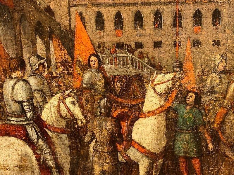 Anonimo, XIX Sec. - L'incontro Col Papa