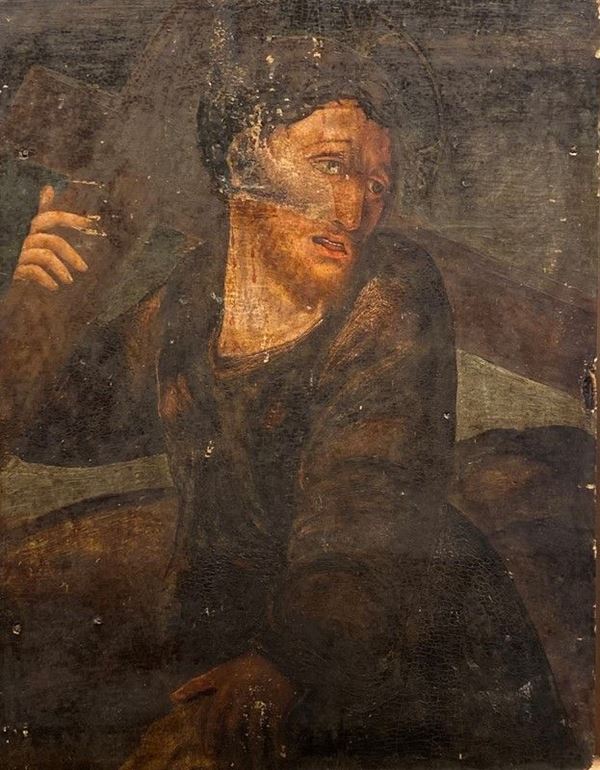 Scuola Spagnola, XVI sec. - Cristo portacroce