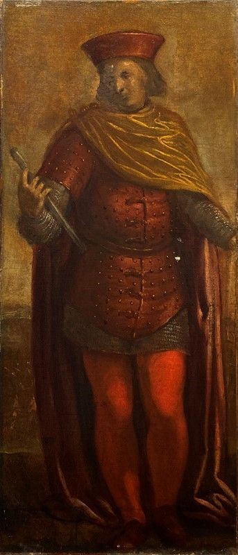Scuola Toscana, XVI - XVII sec. - Figura di paggio