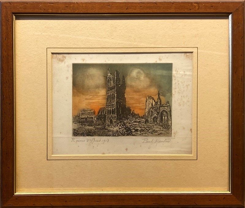 Anonimo, XX Sec. - Ruines D' Ypres