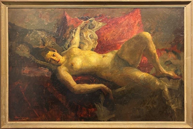 Giuseppe Amisani - Nudo di Donna Disteso