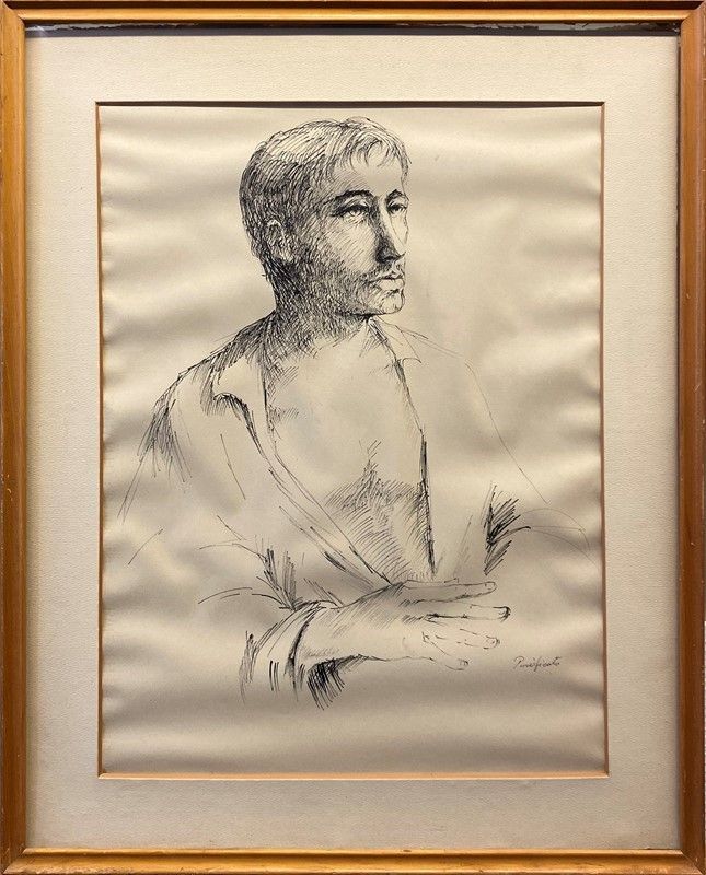 Domenico Purificato - Ritratto Maschile