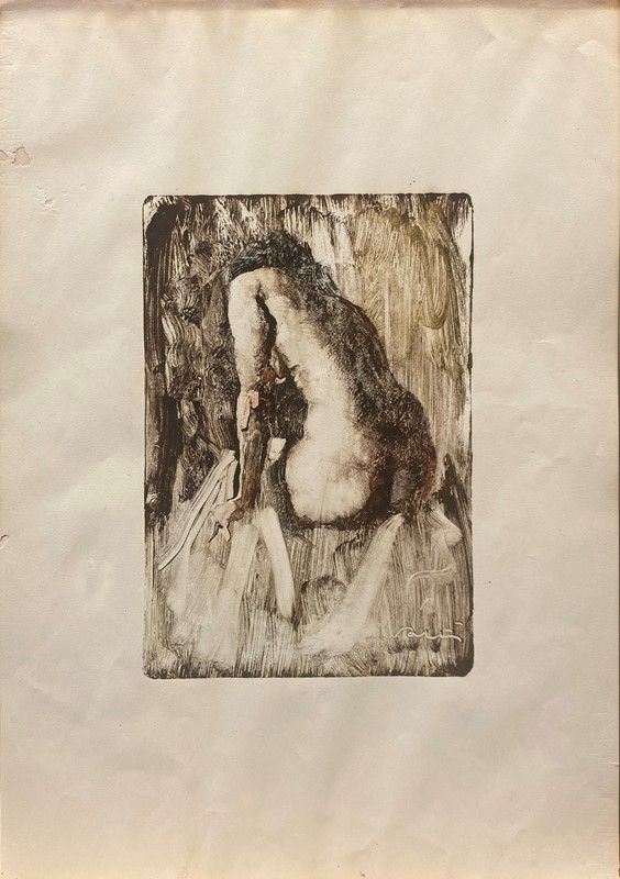 Giulio Salti - Nudo di spalle
