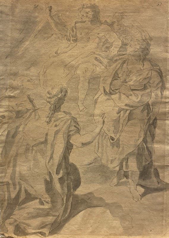 Anonimo, XVIII sec. - Le pie donne al sepolcro