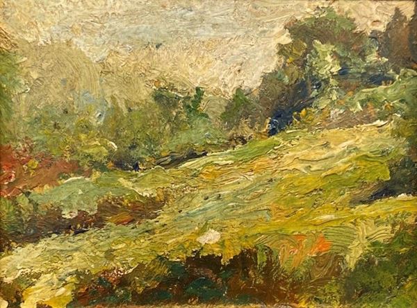 Giuseppe Amisani - Paesaggio montano