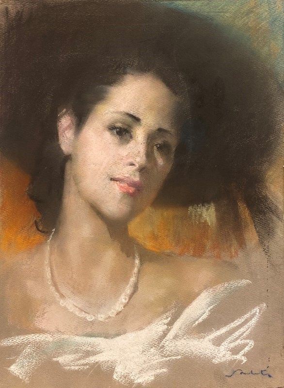 Giulio Salti - Ritratto di Donna