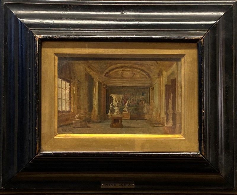 Giovanni (nino) Costa - Interno di Museo