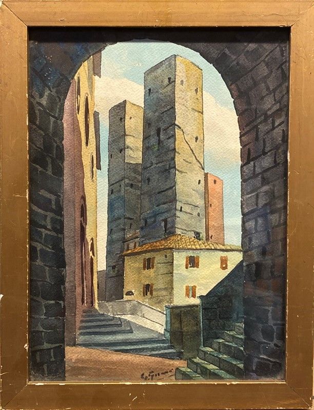 Anonimo, XX Sec. - San Gimignano