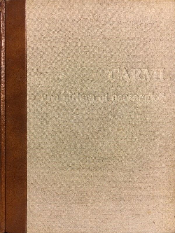 Eugenio Carmi - Una pittura di paesaggio?