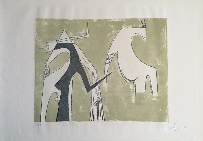 Wifredo Lam - Cartella di Sei Litografie