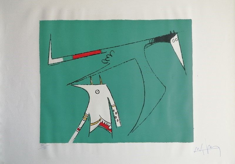 Wifredo Lam - Cartella di Sei Litografie