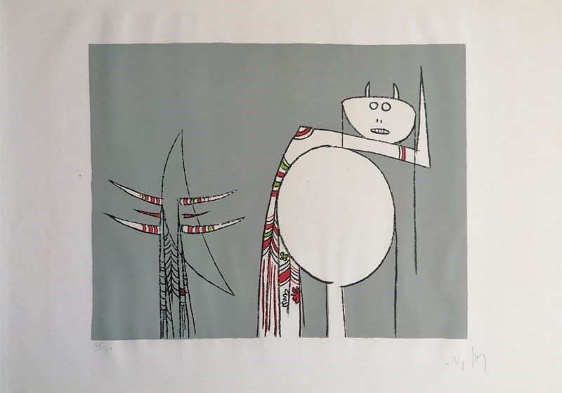 Wifredo Lam - Cartella di Sei Litografie