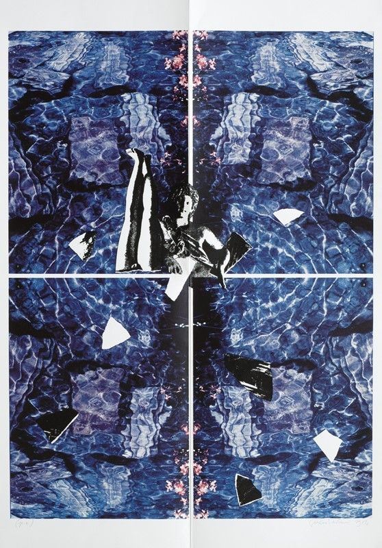 Giulio Paolini : Giochi d’acqua  (1984)  - Serigrafia a colori - Asta GRAFICA, MULTIPLI ED EDIZIONI - Galleria Pananti Casa d'Aste