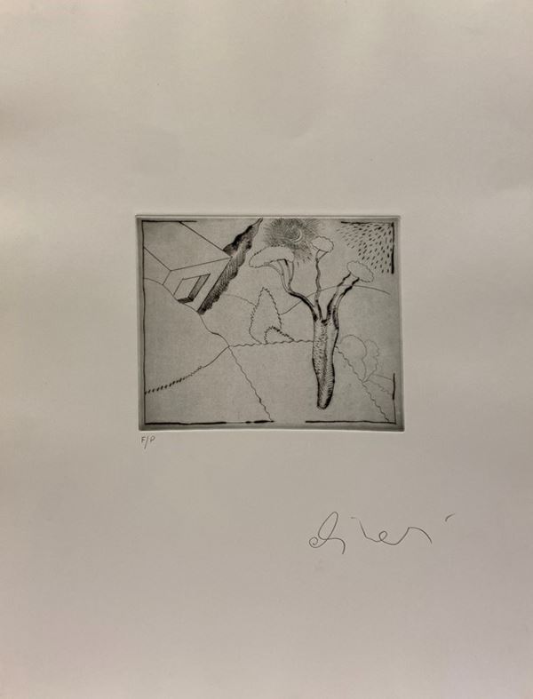 Luca Alinari : Senza titolo  - Auction GRAPHICS, MULTIPLES AND EDITIONS - Galleria Pananti Casa d'Aste