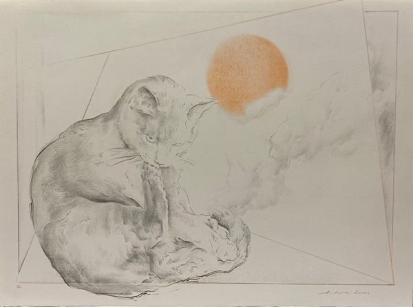 Antonio Ciccone : Senza titolo  - Auction GRAPHICS, MULTIPLES AND EDITIONS - Galleria Pananti Casa d'Aste