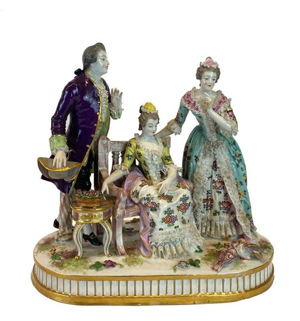 Gruppo dame e gentiluomo