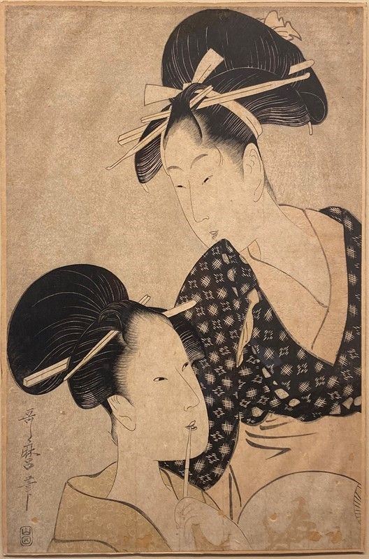 Kitagawa Utamaro - Bijin-ga (study of women)