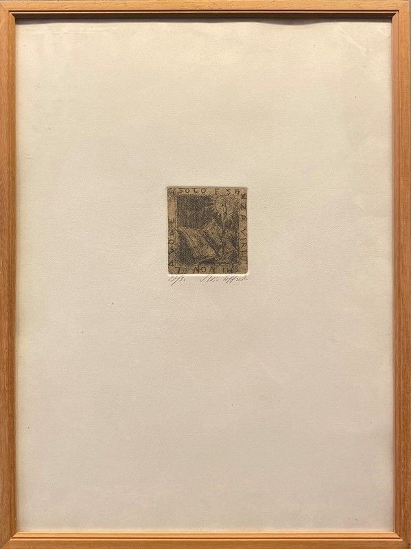 Silvio Loffredo : Senza titolo  - Auction GRAFICA, MULTIPLI ED EDIZIONI - Galleria Pananti Casa d'Aste