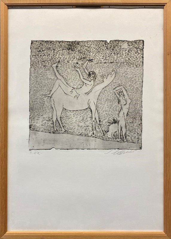Silvio Loffredo - Cavallo con figure