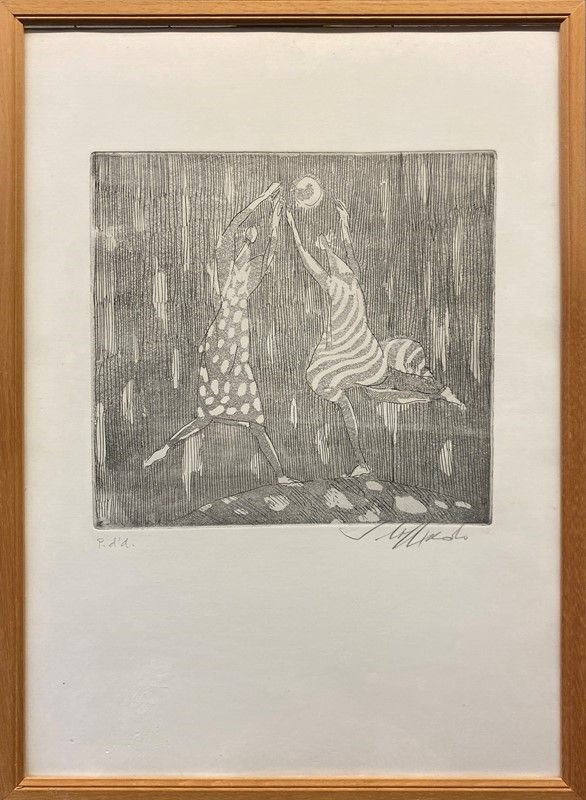 Silvio Loffredo : Figure  - Auction GRAFICA, MULTIPLI ED EDIZIONI - Galleria Pananti Casa d'Aste