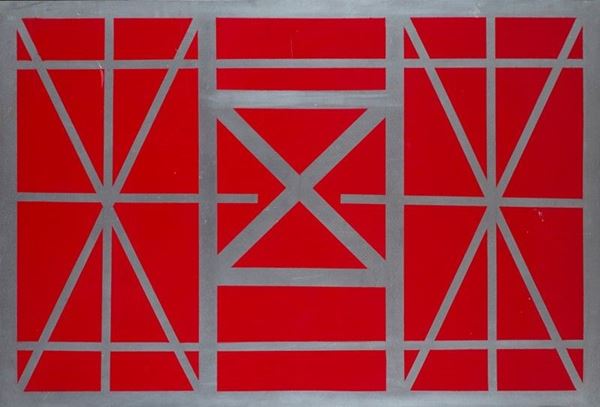 Remo Remotti - Costruzione rossa 