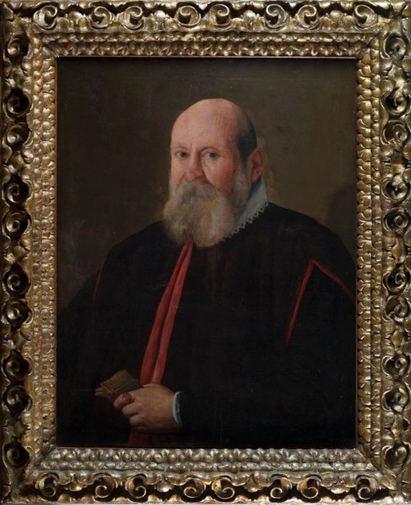 Scuola Fiorentina, XVI - XVII sec. - Ritratto di gentiluomo 