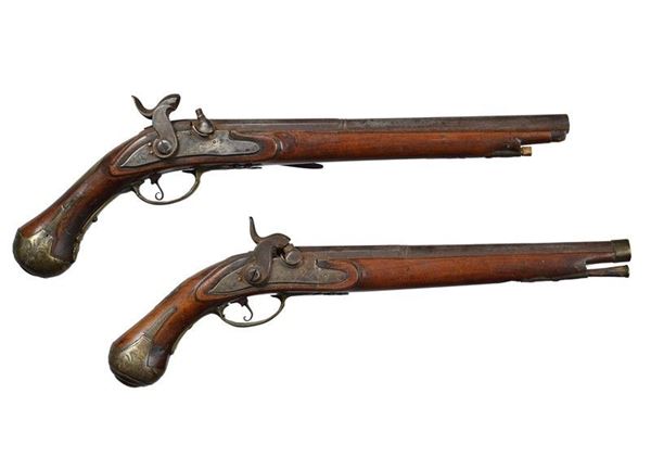 Pair of guns from foundation to nipple