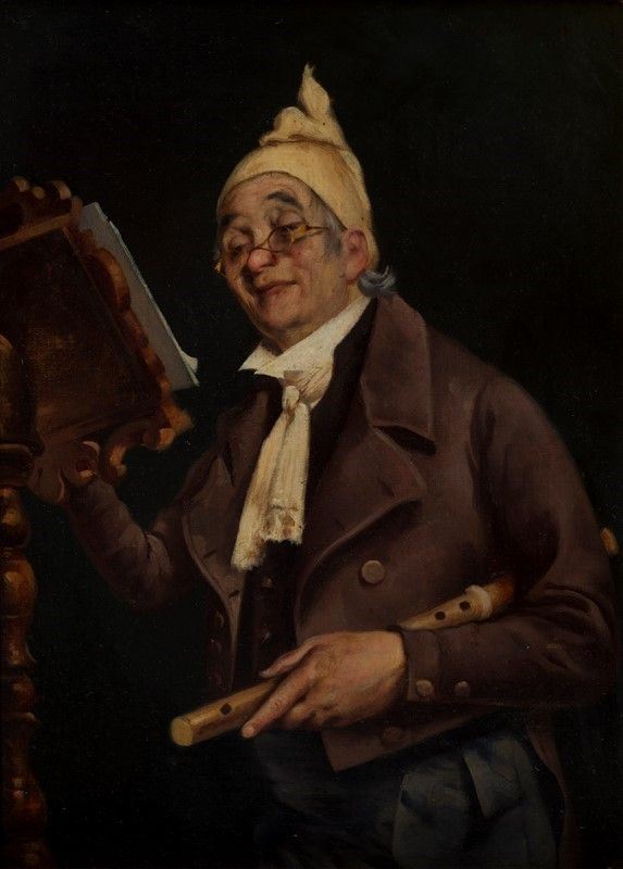 Oreste Da Molin - Suonatore di flauto