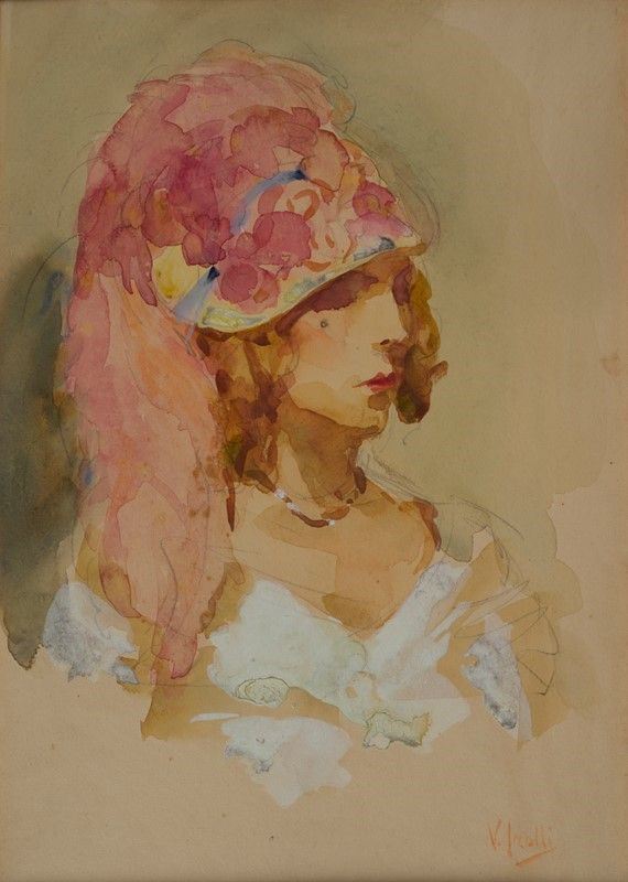 Vincenzo Irolli - Testa di popolana