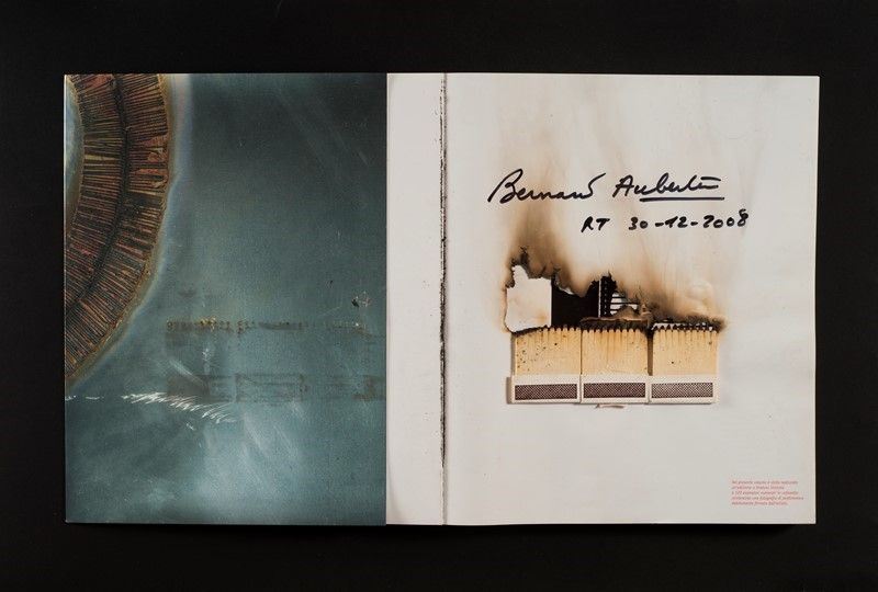 Bernard Aubertin - Dessin De Feu