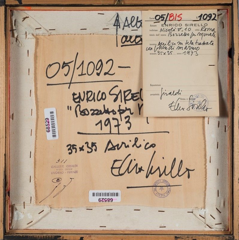 Enrico Sirello - Bozzetto per Murale